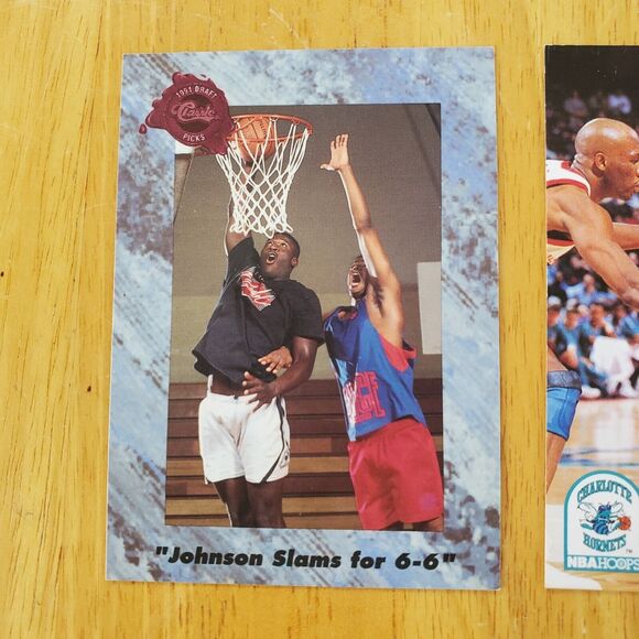 Larry Johnson 12 Different Cards Basketball 1991-92 Upper Deck 445 Top Prospects - Picture 9 of 13
